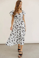 Calli Floral Midi Dress